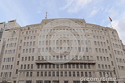 Bbc broadcasting house in London Stock Photo